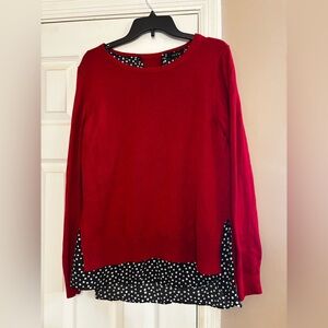 Alyx Sweater with Polka Dot Accent